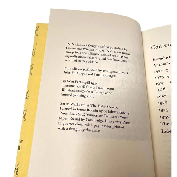 The Innkeepers Diary John Fothergill Folio Society 2000 Fawlty Towers - Picture 4 of 11